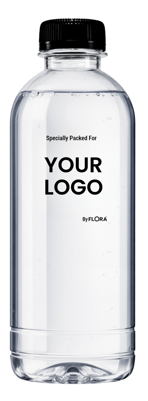 Flora Premium Water 200mL Custom bottle